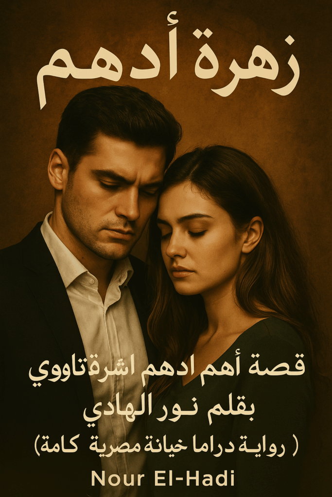رواية زهرة أدهم - أدهم الشرقاوي وزهرة بقلم نور الهادي (رواية دراما وخيانة مصرية كاملة)