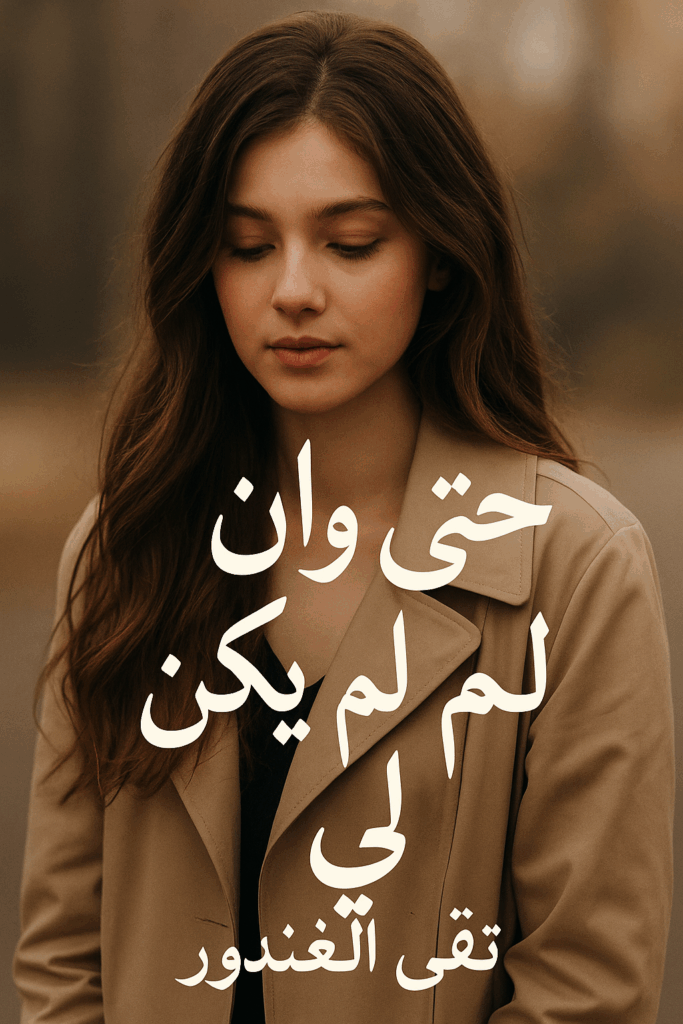 رواية حتى وإن لم تكن لي - وتين وكريم (كاملة) بقلم تقى الغندور